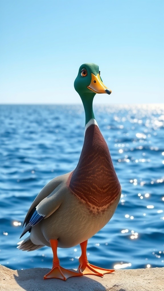 Daisy the Duck and Sammy the Shark: A Tale of Friendship