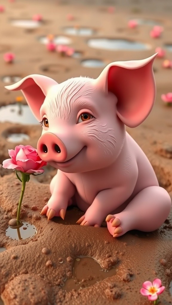 Babi Wangi yang Dikejar Lebah!