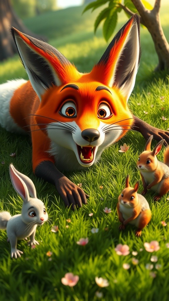 Rubah Pura-Pura Sakit dan Karma Lucu!