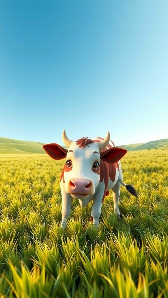 गाय और भालू की मजेदार कहानी