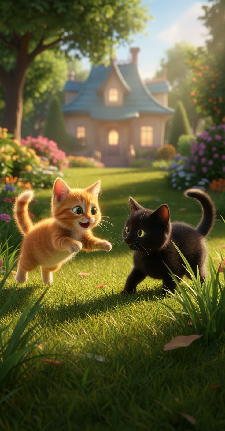 Petualangan Kucing Kecil dan Mangga Segar