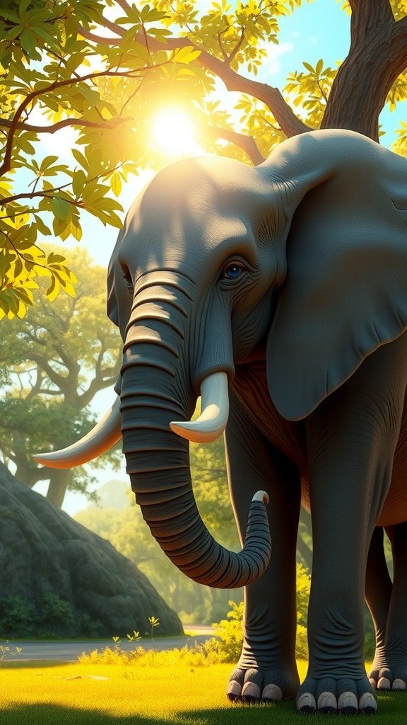 Forest Friends: Baby Elephant and Rabbit Talk About Wildlife