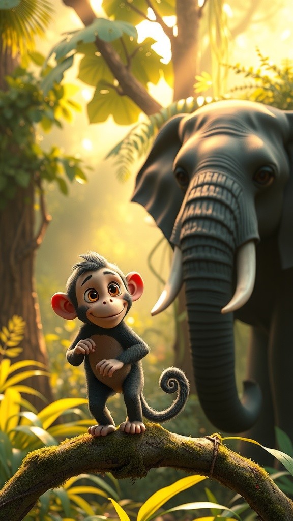 चंचल बन्दर की ईमानदारी की कहानी