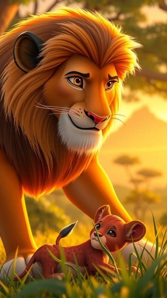 شیر بادشاہ: مکمل کہانی (فلمی انداز میں)