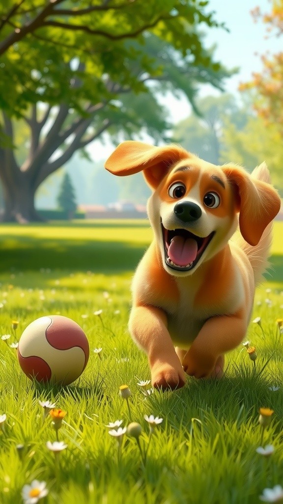 Bobby Si Anjing Penolong di Taman