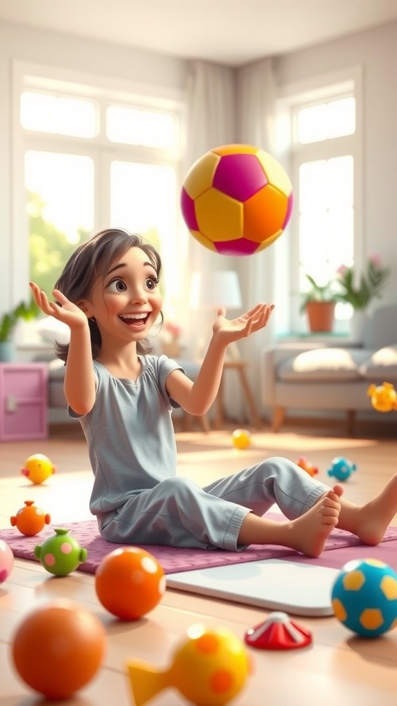 A Playful Friendship: Lilly and Mittens