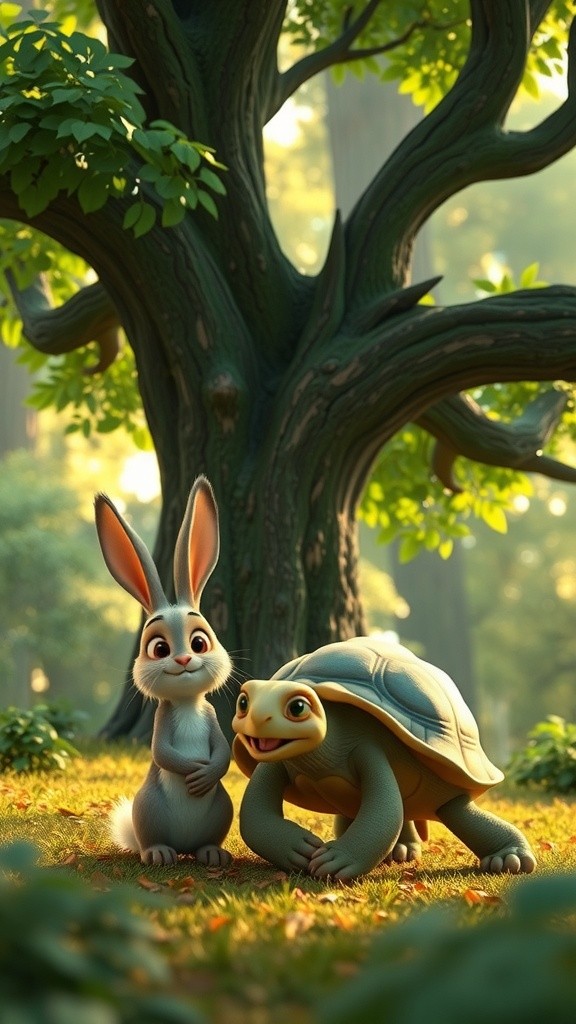 खरगोश और कछुआ: नए सबकों की दौड़