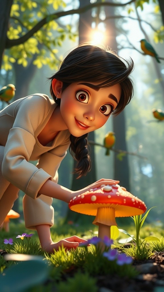 Lilly and the Little Bird