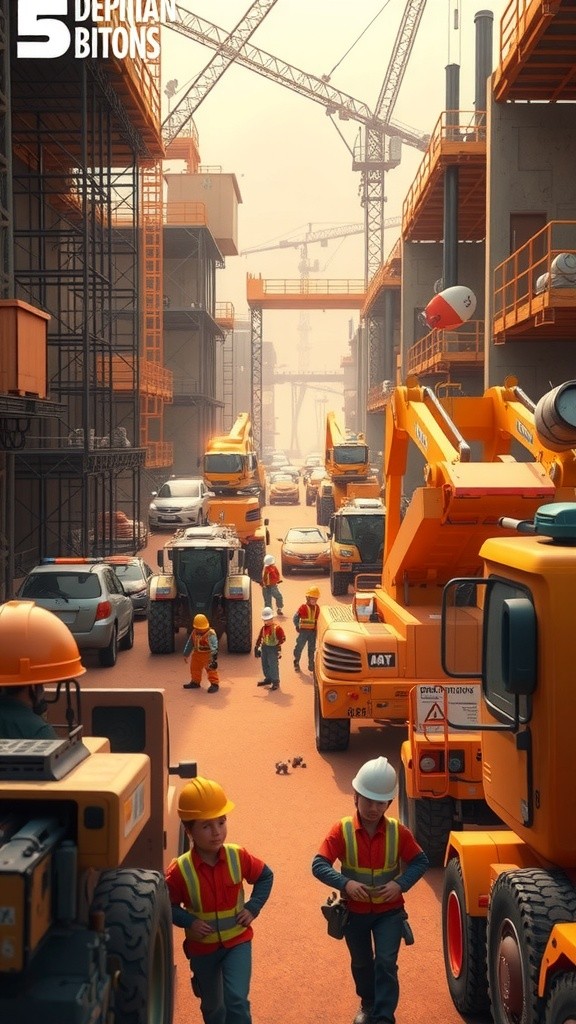 Kekuatan Ekskavator Tua