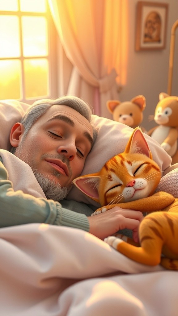 Kucing Penjaga: Teman Tidur Bayi