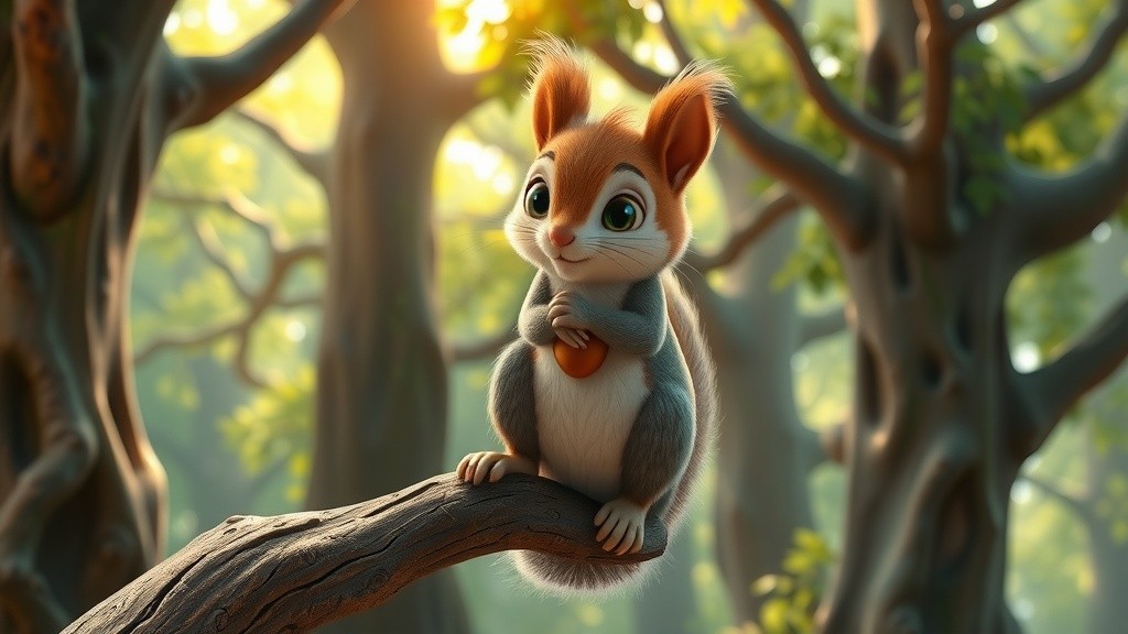 Squeaky's Daring Rescue for the Shiny Apple