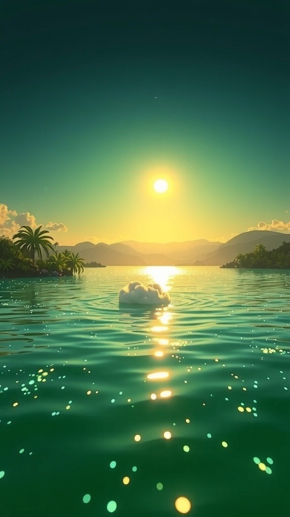 Capybara Berenang Bersama Buaya di Danau Sunrise Unik