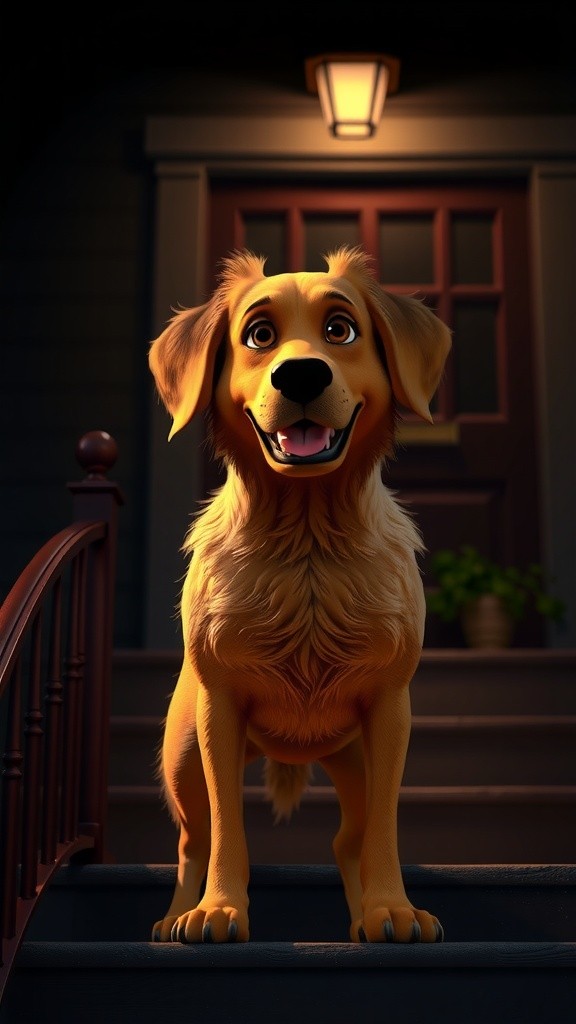 Anjing Penjaga dan Burung Beo