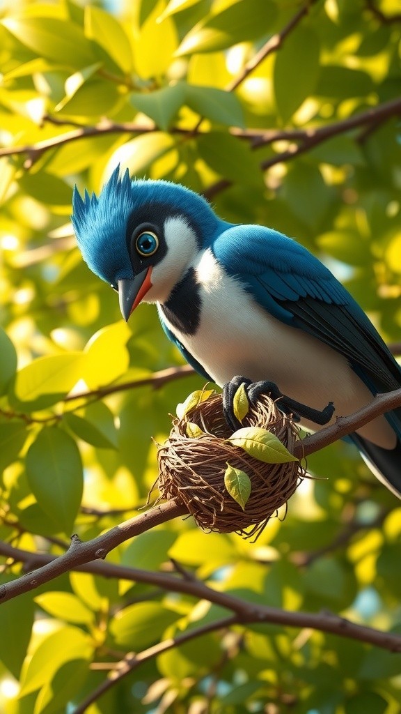 The Brave Little Sparrow