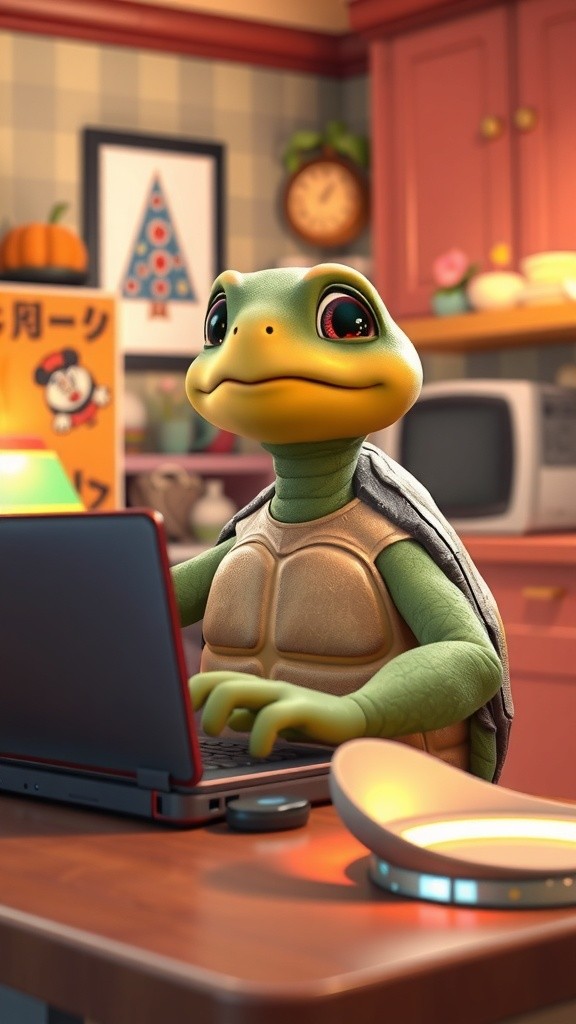 Kura-Kura dan Perjuangannya Jadi Influencer!