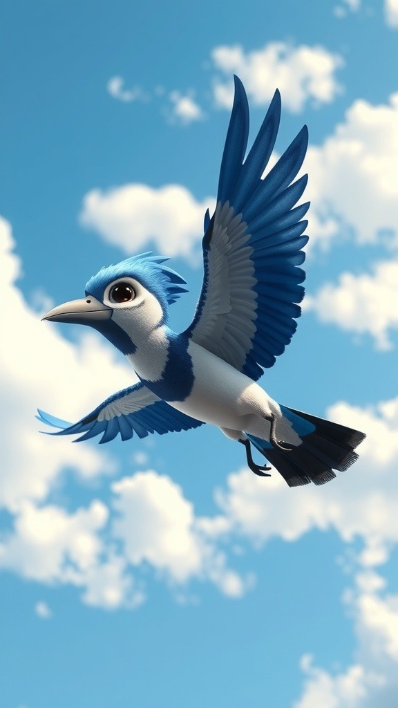 Perjalanan Burung Menembus Langit dan Hutan