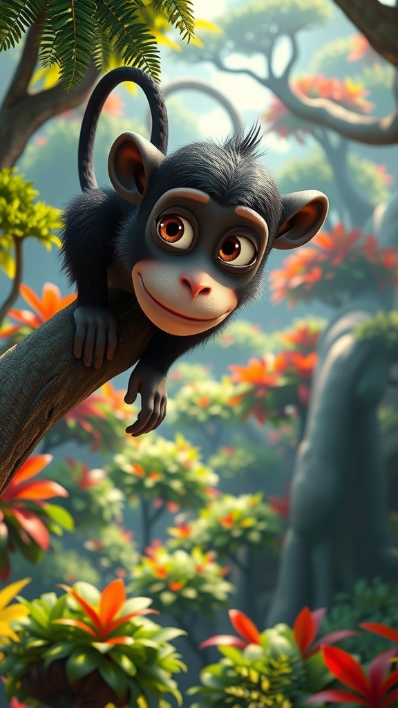 Jungle Dance Party: The Monkey's Smartphone Adventure