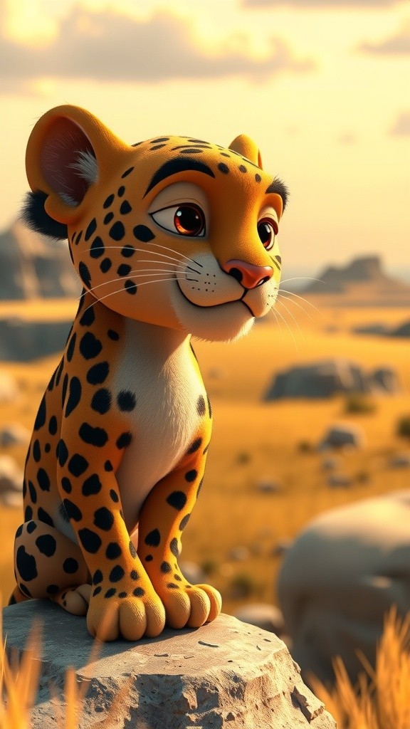 Unexpected Love: A Lonely Leopard's Tale