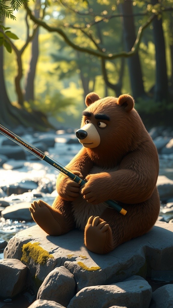 The Bear and His Rat Friends