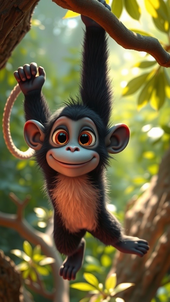 बंदर और कछुए की दोस्ती