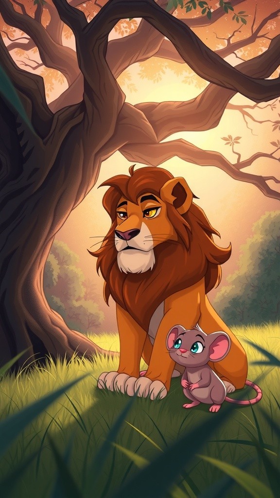 The Lion and the Mouse: A Tale of Kindness