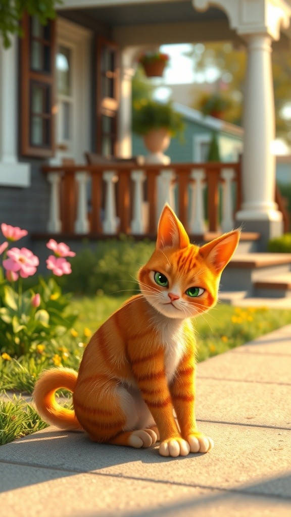 A New Feline Friendship