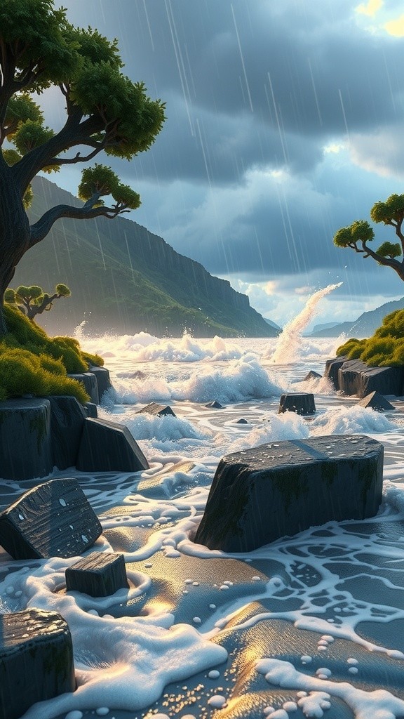 Brave Dog Saves Baby from Flood Water!