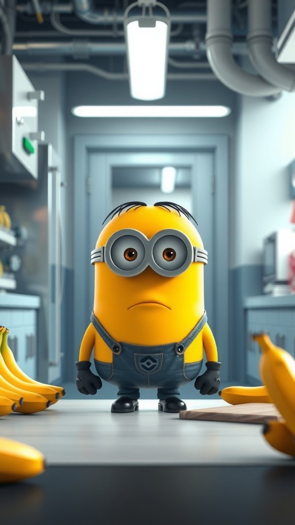 Kekacauan Minion di Dapur Pisang