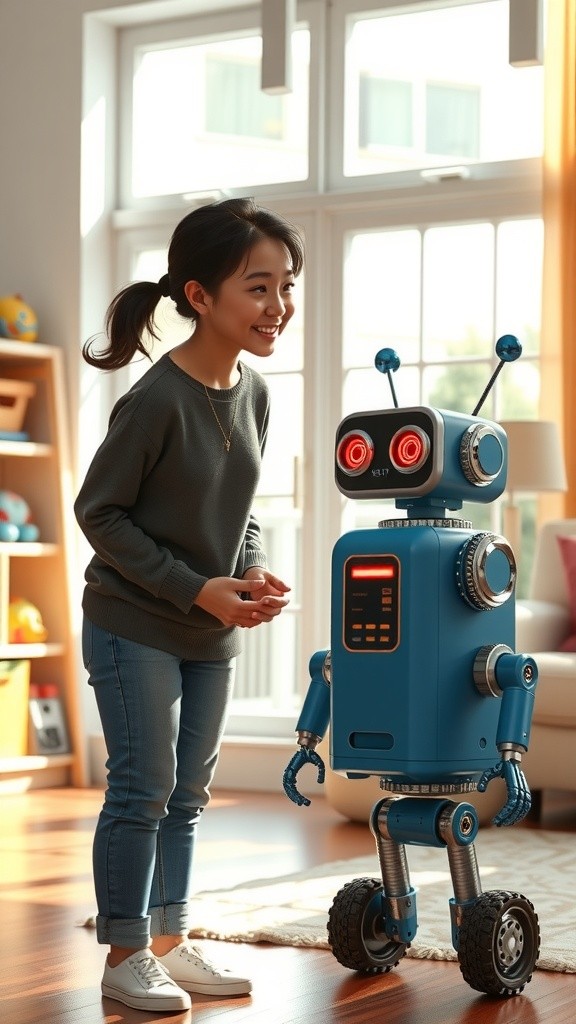 Robot Pembersih Berlebihan: Dari Kelinci Menjadi Anjing!