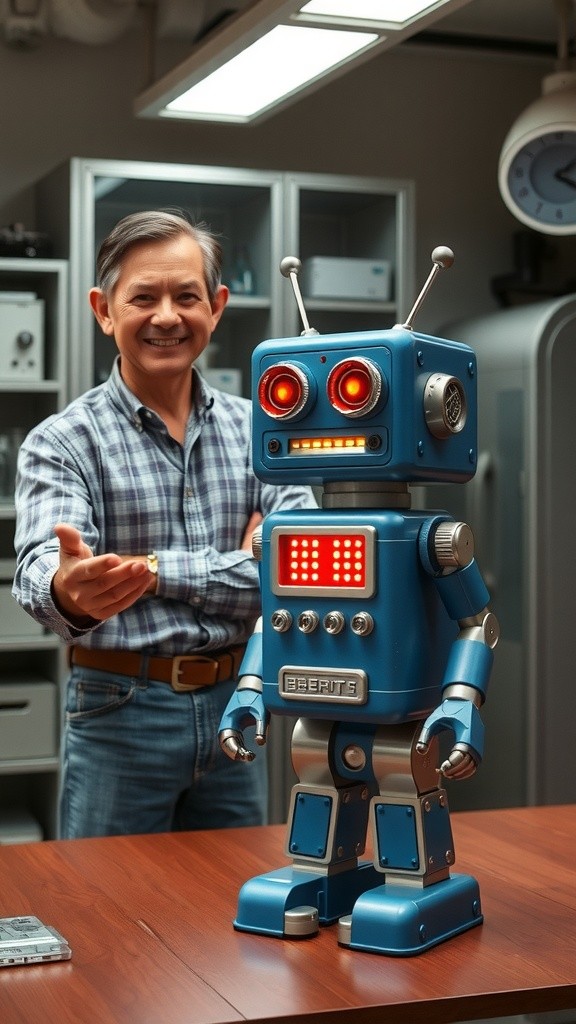 Robot Pendeteksi Kebohongan yang Lucu