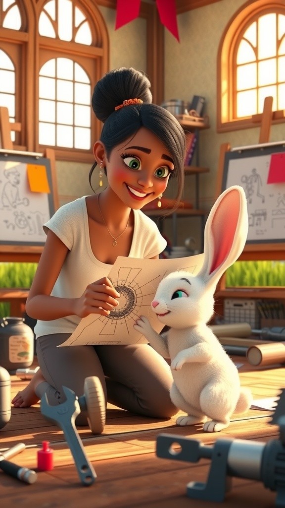 राजकुमारी और खरगोश का चाँद यात्रा Adventures