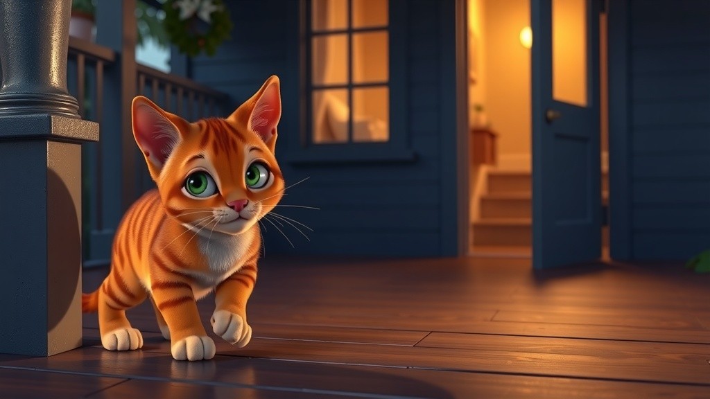 A Sick Cat's Journey to Recovery