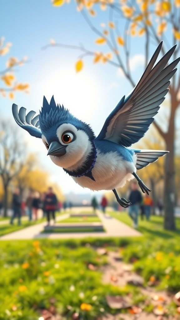 A Boy's Kindness: Helping a Bird to Fly Again