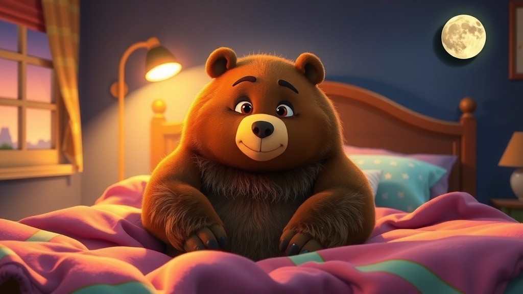 Teddy's Moonlit Tickle-Tumble Adventure