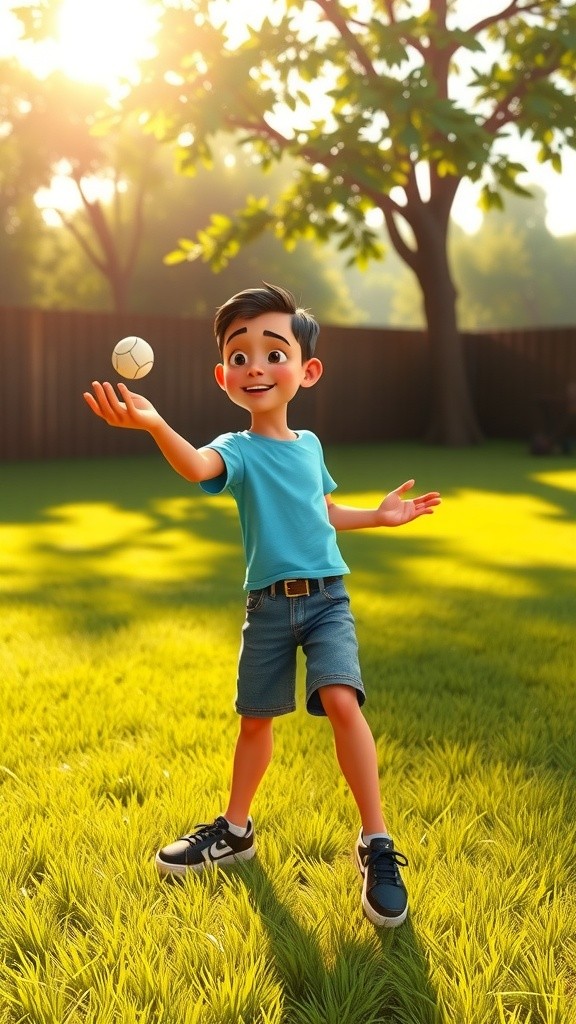 Playtime in the Backyard