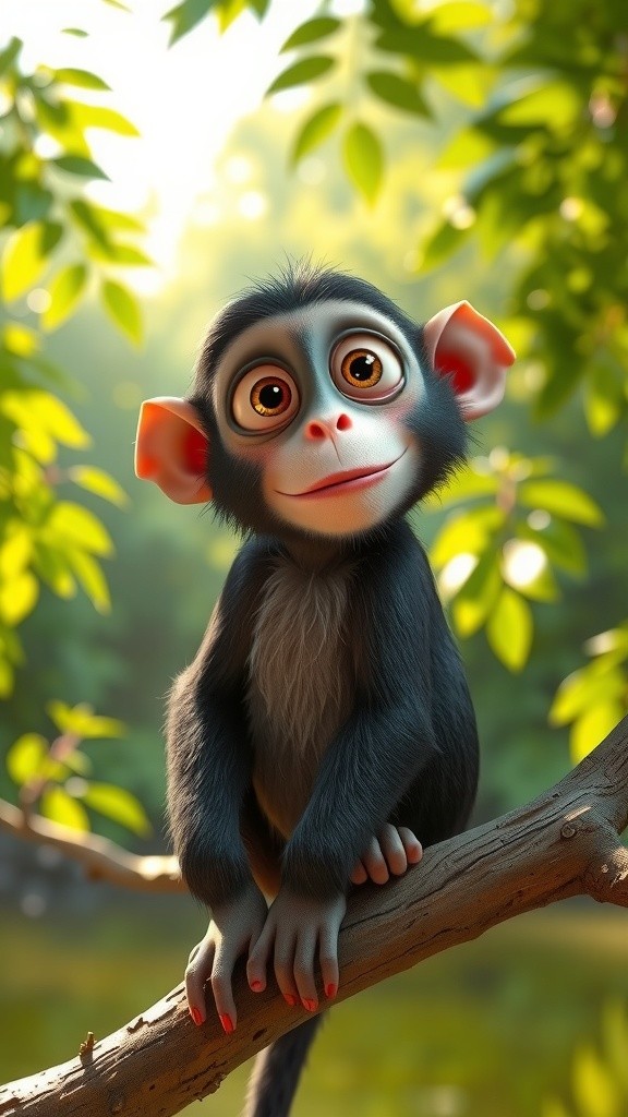 The Clever Monkey and the Foolish Crocodile