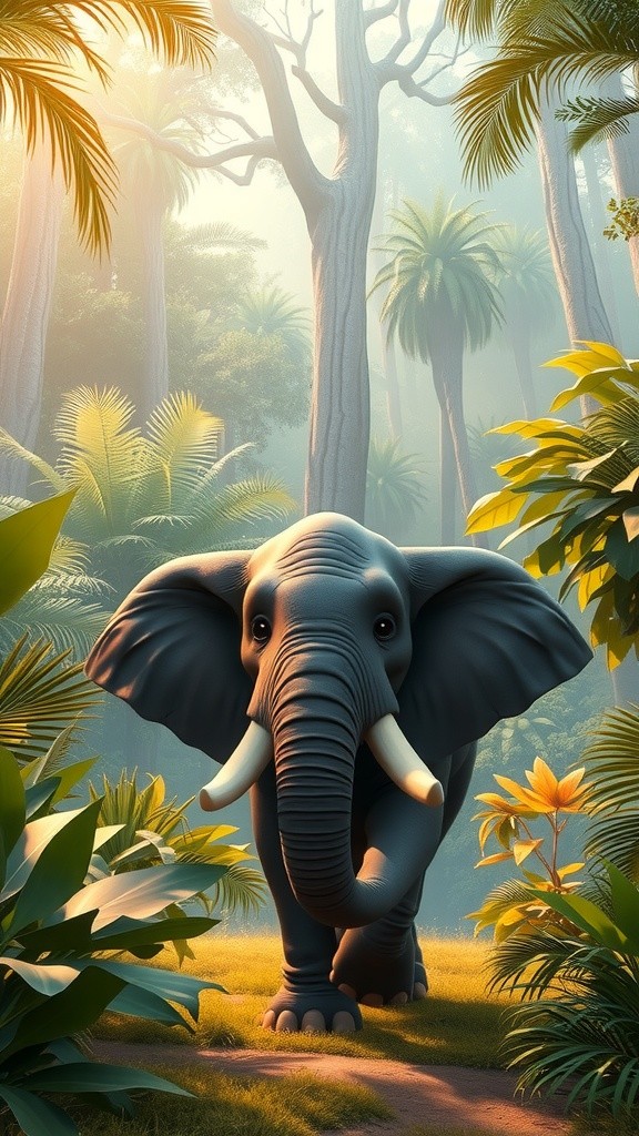 हाथी और तोता की कहानी