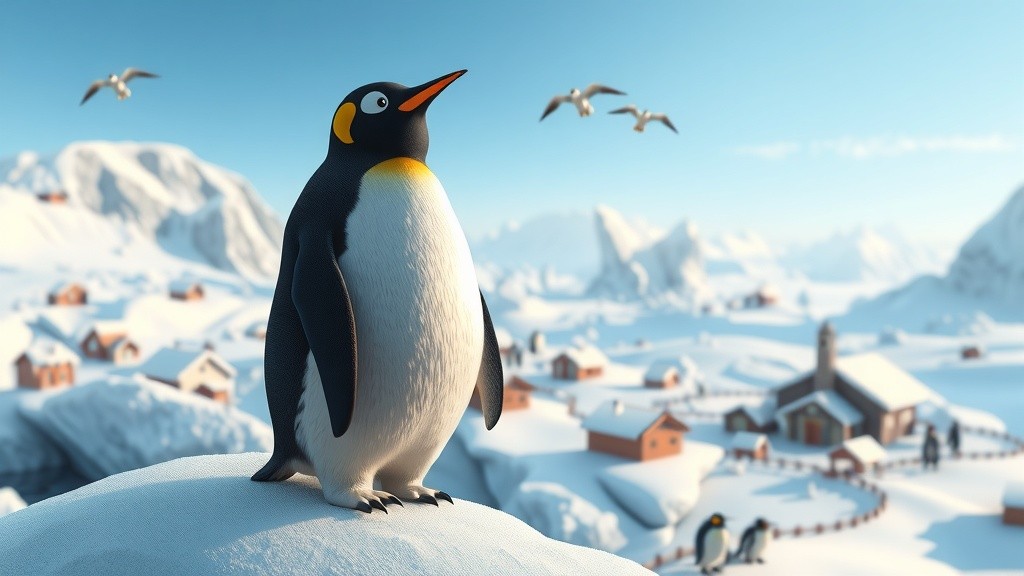 Pip the Penguin’s Amazing Swim Adventure