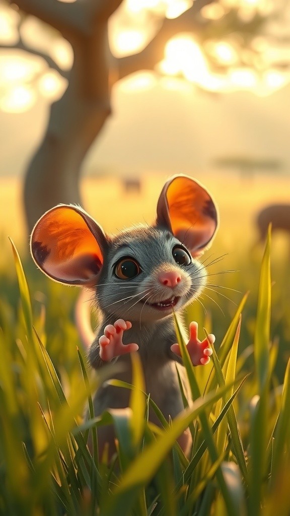 The Lion and the Little Mouse: A Tale of Kindness