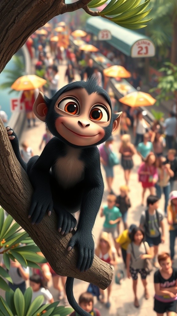 Bobi, Monyet Selfie yang Jadi Seleb Viral!