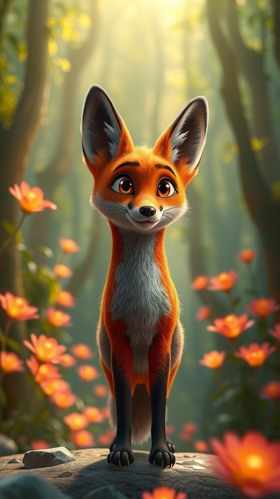 The Enchanted Journey of Finn the Fox