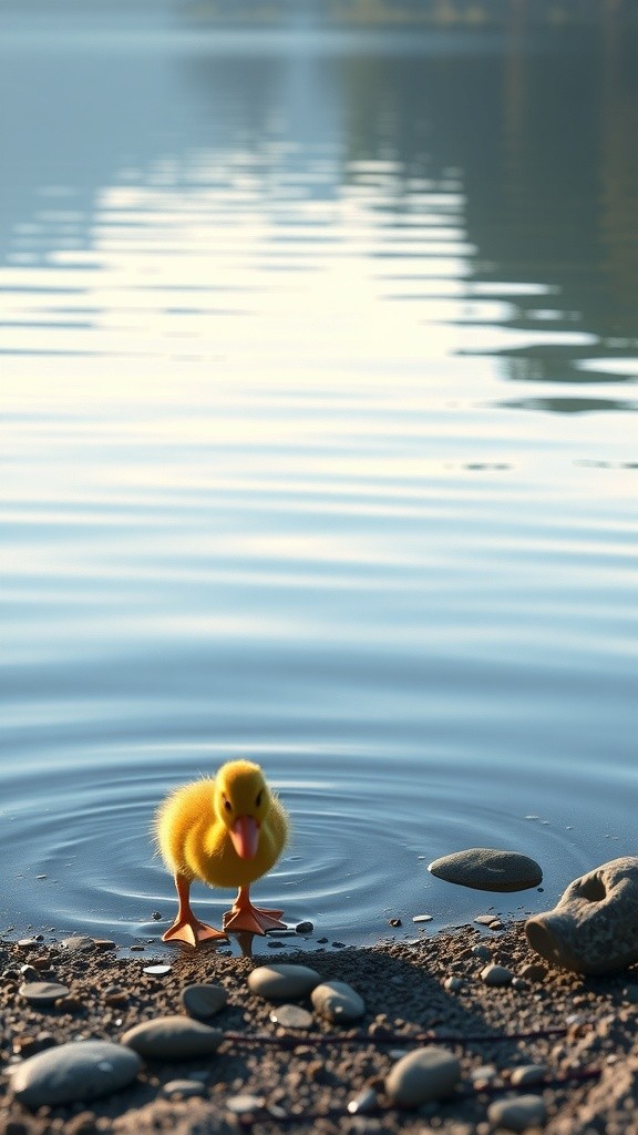 Bebek Kecil Mencari Ibu