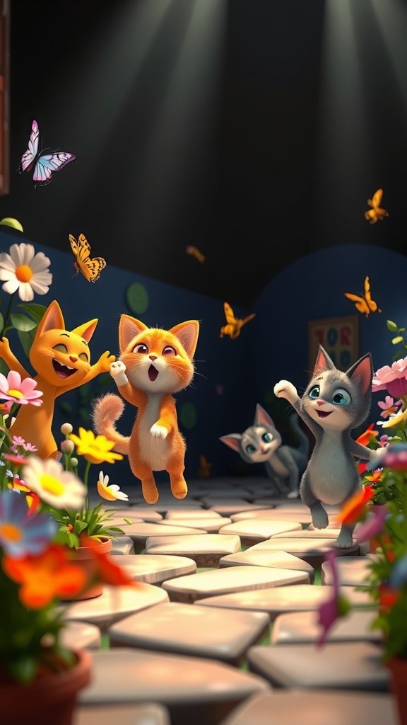 Kucing Menggemaskan yang Lucu