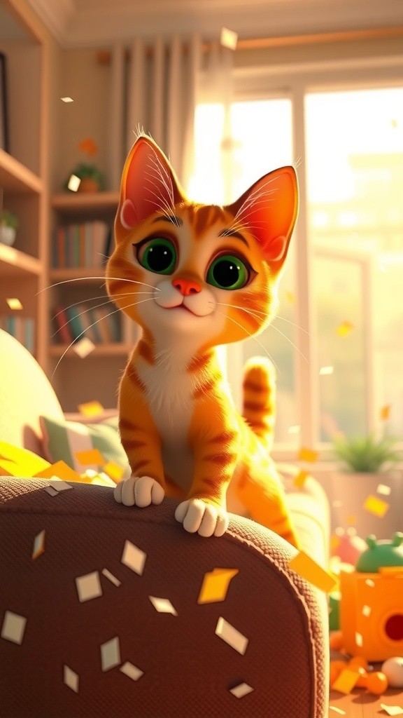 Kucing Hilang dan Makan Ikan Goreng