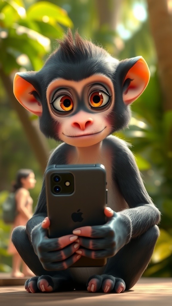 Monyet dan Selfie Gagal!