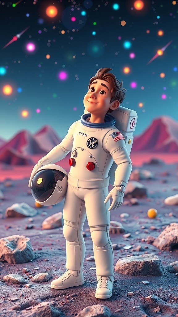 Alphabet Adventure: 3D Cartoon Characters from A to Z!