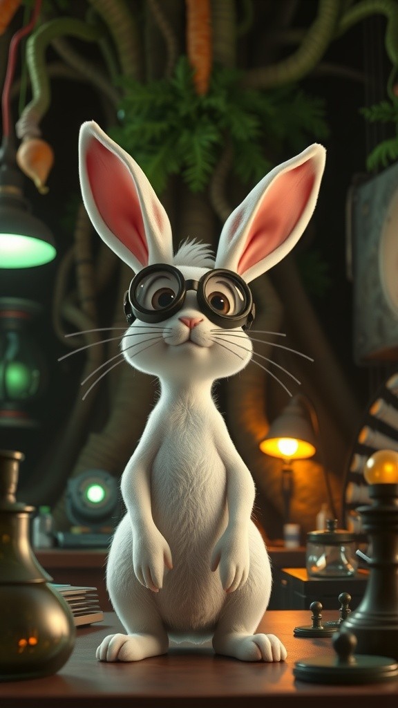 Luki si Kelinci Ilmuwan: Mesin Waktu yang Berantakan!