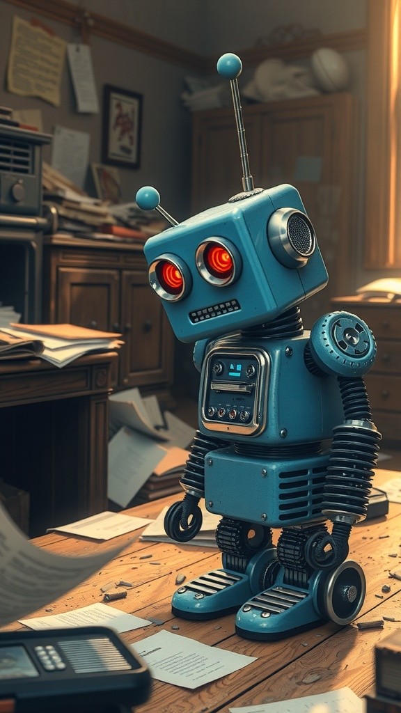 The Lazy Robot and the Missing Homework