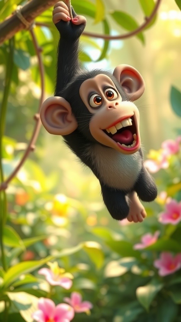 The Greedy Monkey and the Peanuts