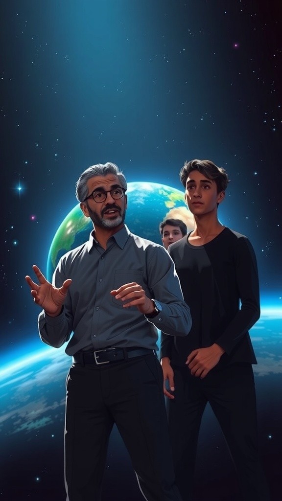 خلا میں پہلا سفر: زین، عمران اور حسن کی کہانی